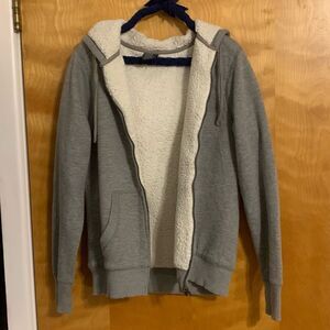 Grey Sherpa Lined Jacket​